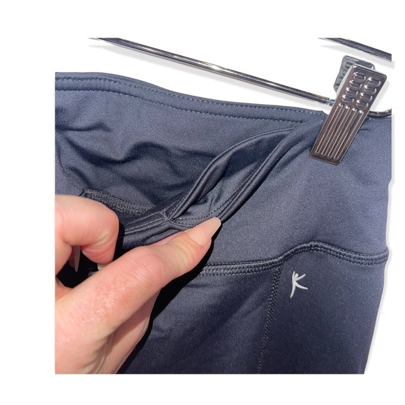 DANSKIN NOW Gray Lined Leggings with Key Pocket M - Picture 4 of 6